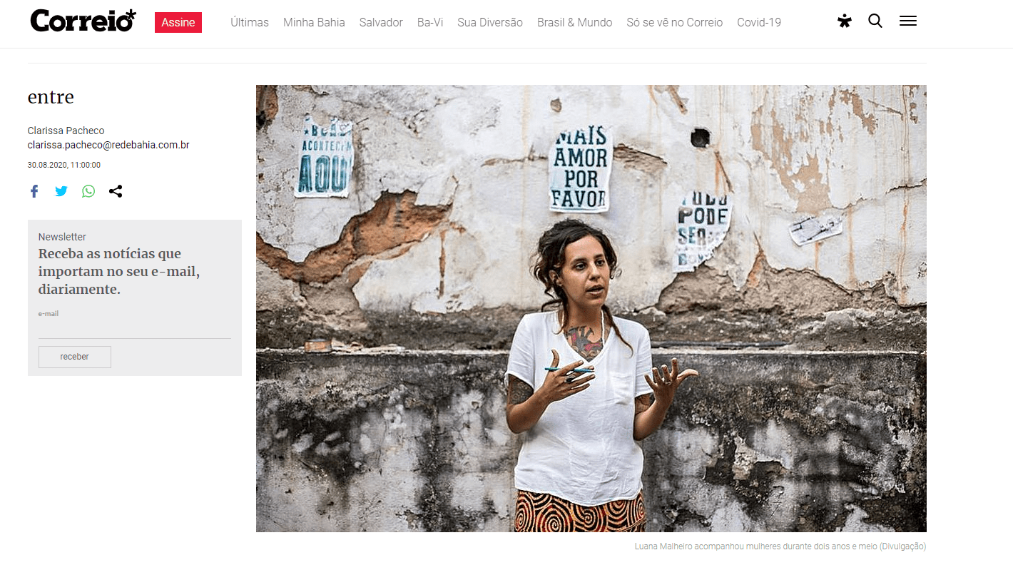 Usuária de crack - Correio da Bahia