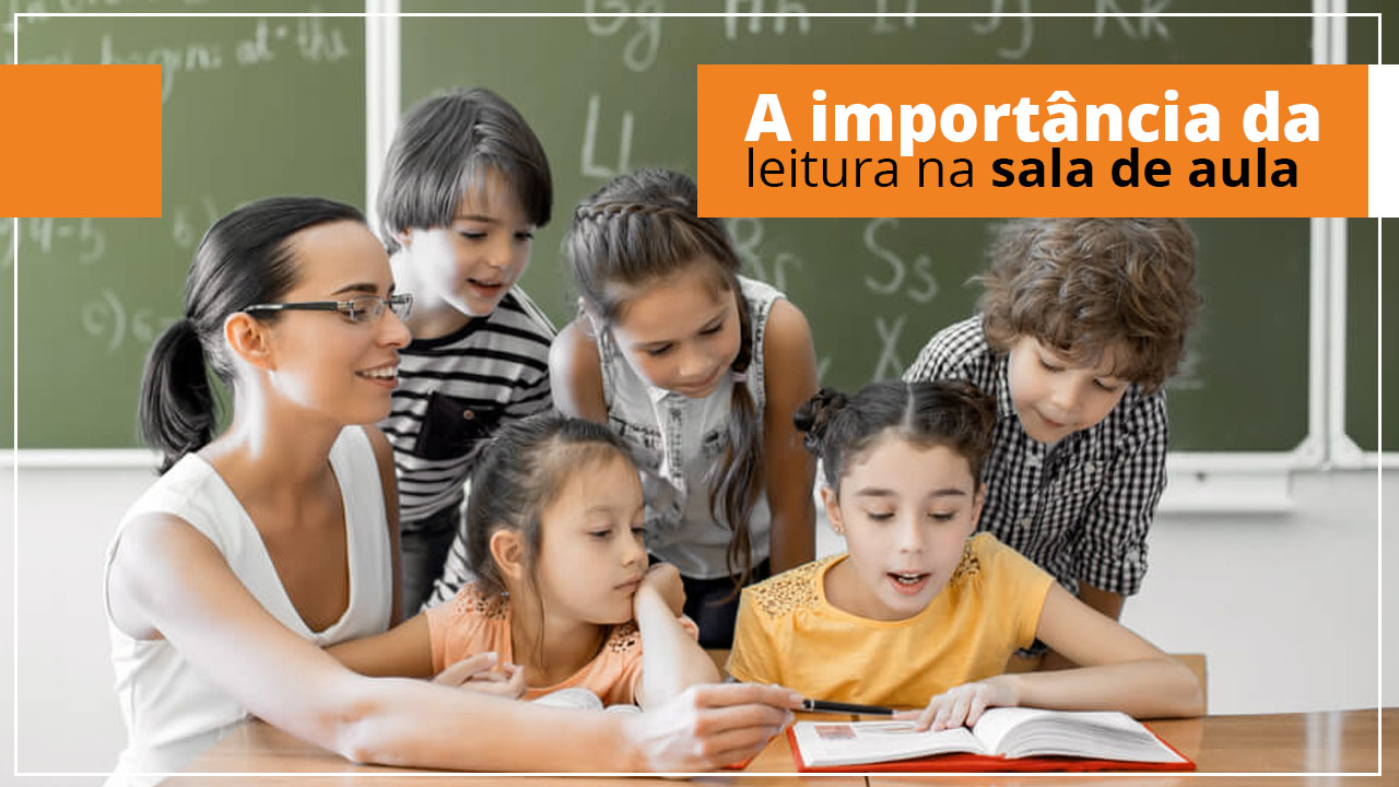 Banner blog a importância da leitura na sala de aula