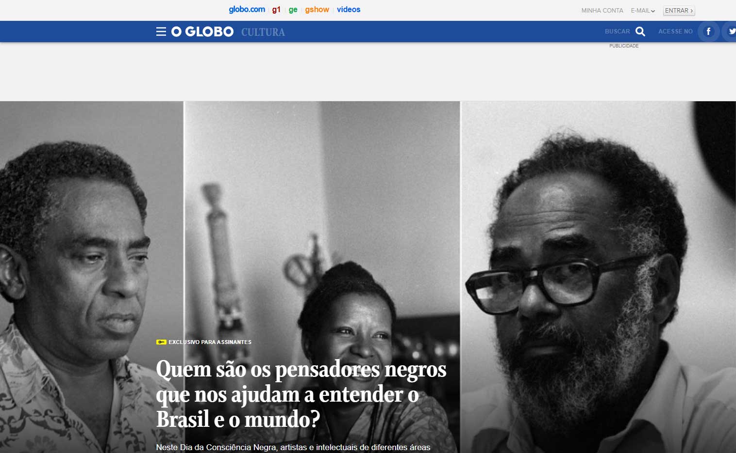 quem sao os pensadores negros