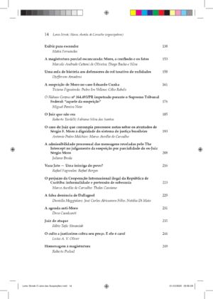 O Livro das Suspeições: o que fazer quando sabemos que sabemos que Moro era parcial e suspeito?