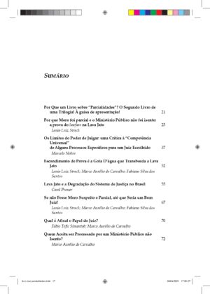 O Livro das Parcialidades
