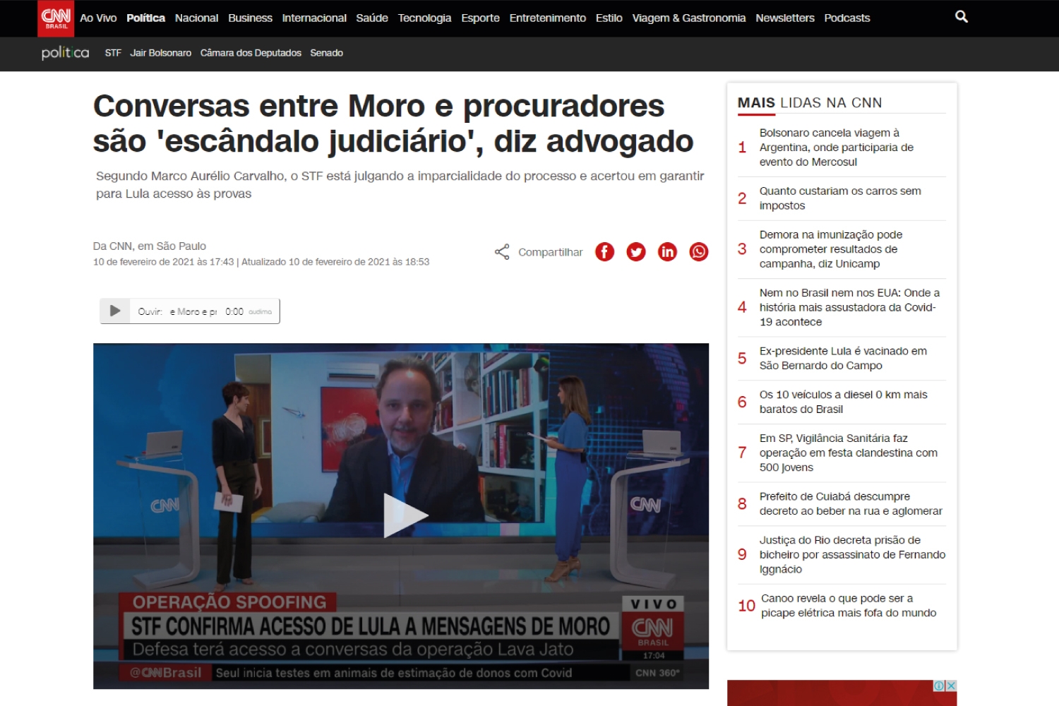 O livro das suspeições