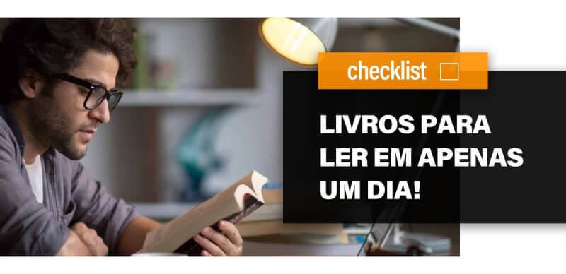 Checklist de livros para ler em apenas um dia