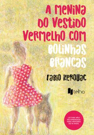 A menina do vestido vermelho com bolinhas brancas